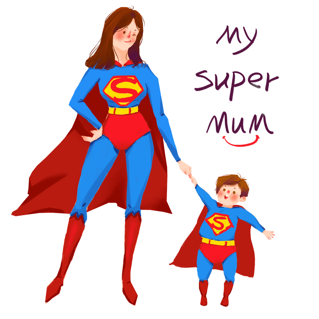 母亲节‖superwoman 节日快乐