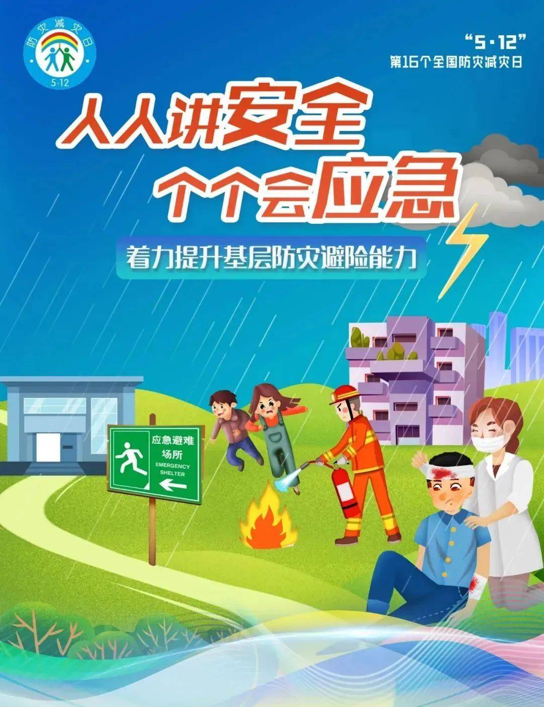 铜川消防多形式开展防灾减灾活动,提升基层防灾避险能力