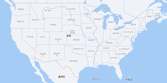 休斯敦地图美国图片