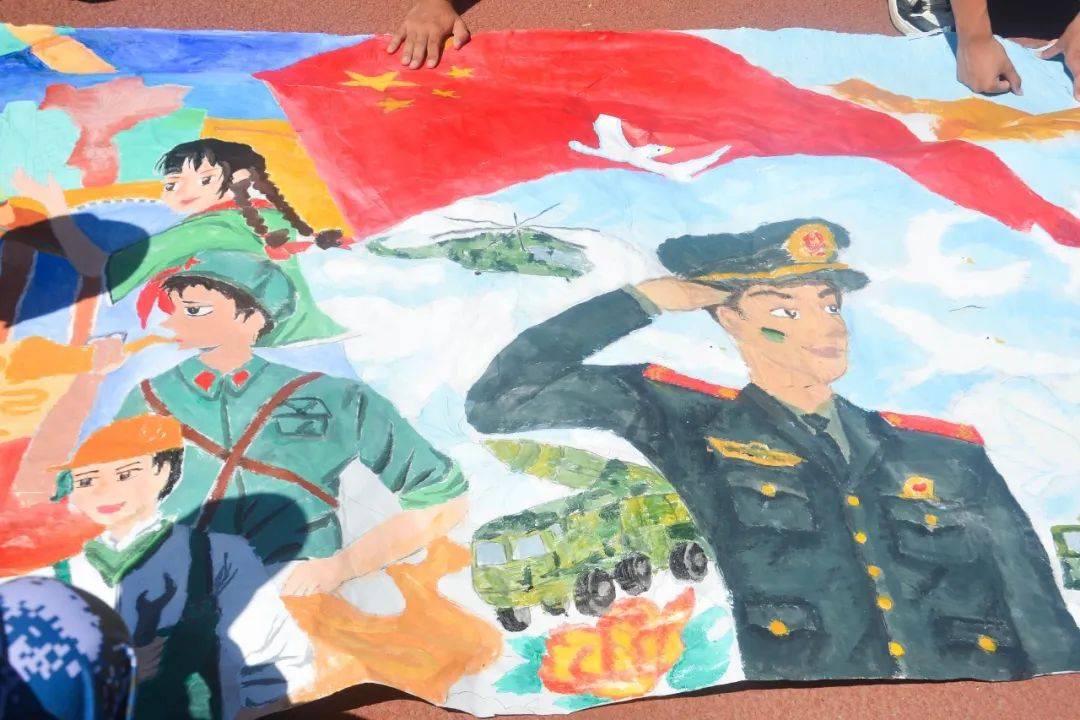 军训图说 | 艺韵绵延——画