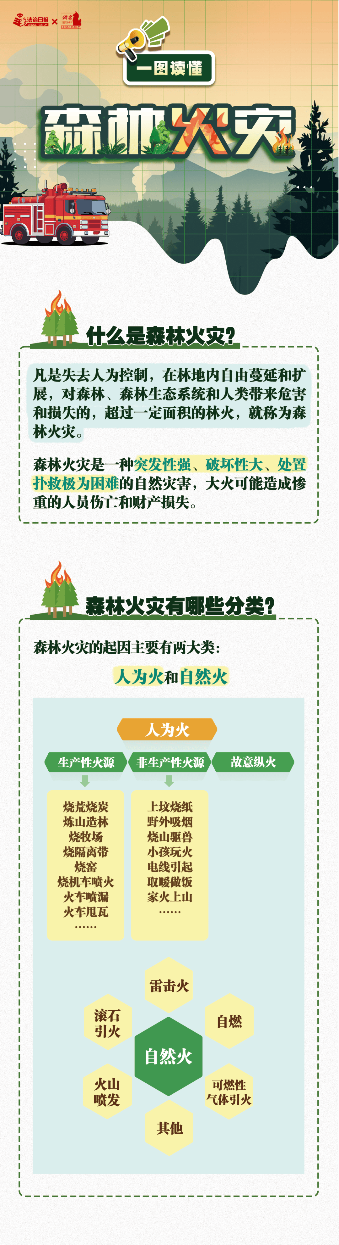 防灾避险"救"在身边②丨森林火灾怎么防?这些知识请牢记