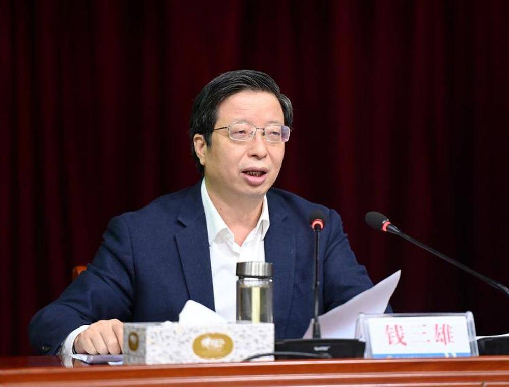 新任安徽省委常委钱三雄,已任省委宣传部部长