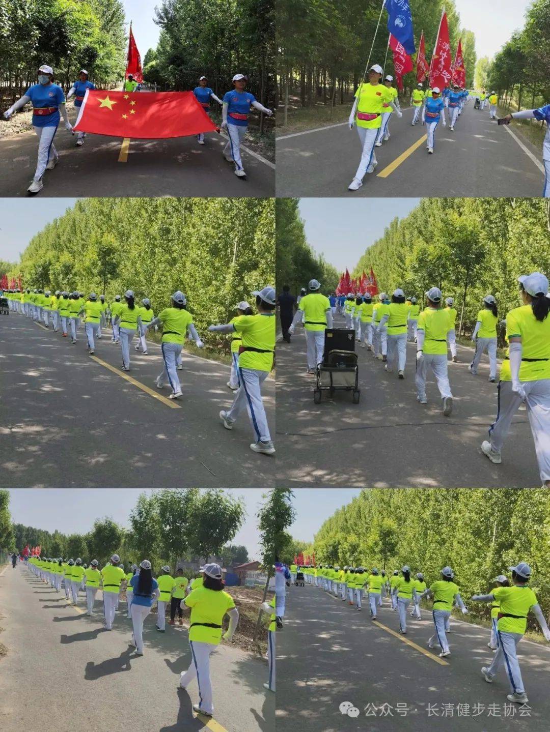 长清·绽运动活力 | 长清区举行2024年"黄河情,健康行"亲子健步走活动