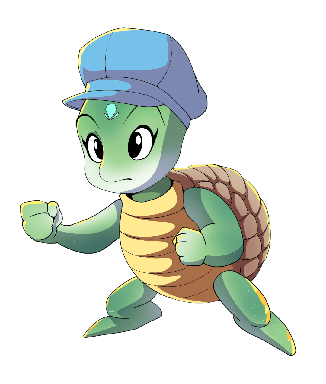 同学们,还记得我吗?我是坚持品格小精灵——海龟.