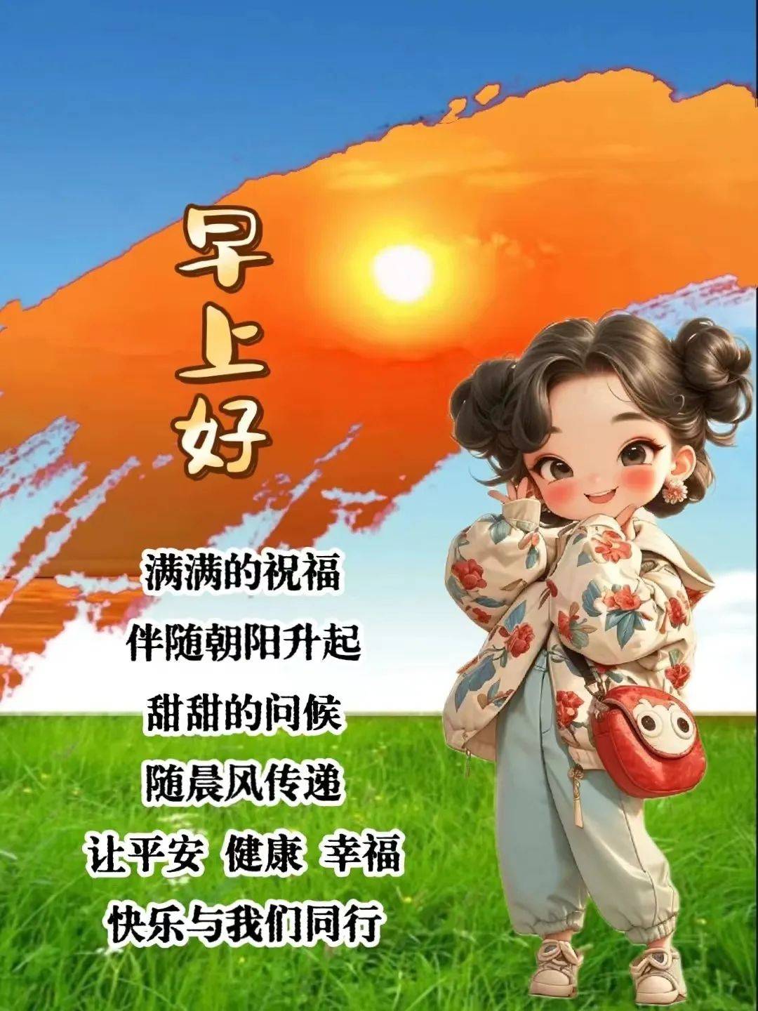 今日精选早安问候祝福图片带字_人生_平安_时光