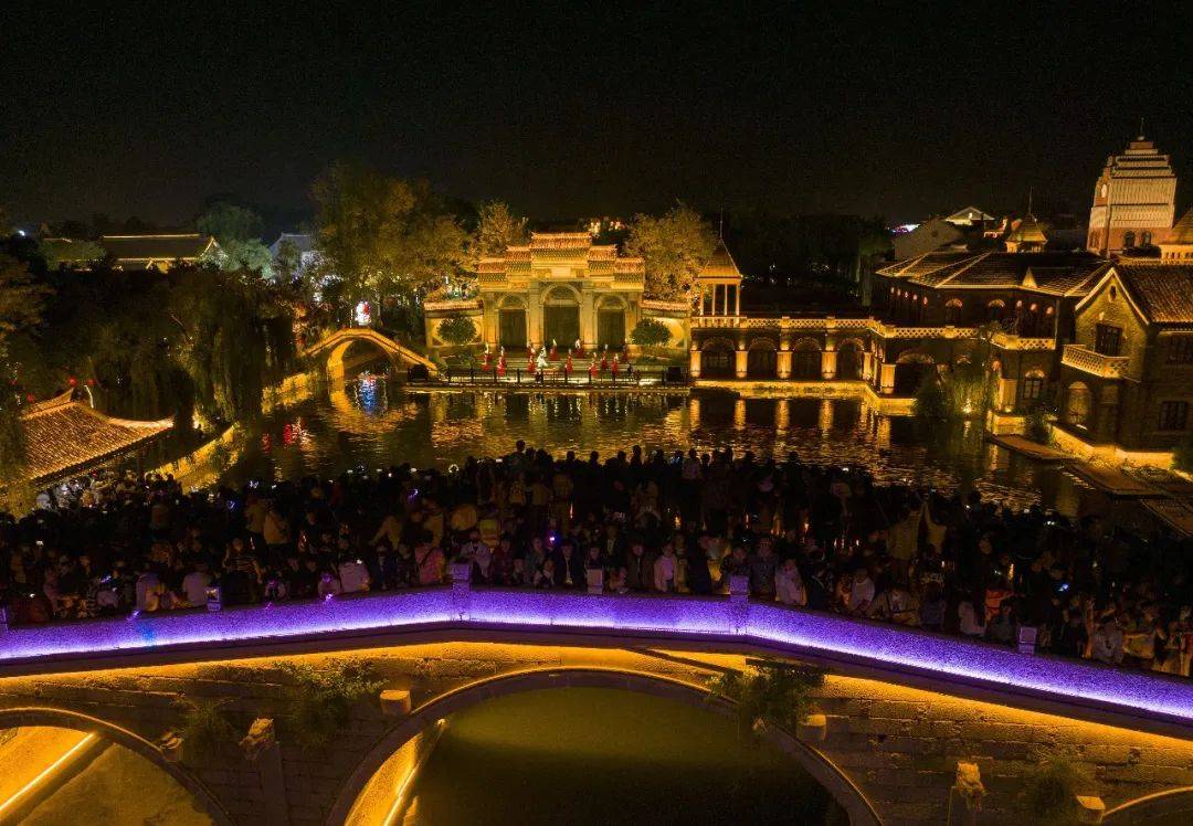 越"夜"越精彩 | 夜景演艺让台儿庄古城的夜晚更有"戏"!