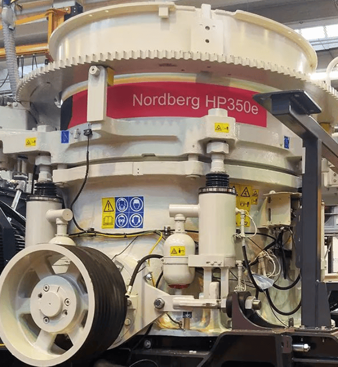 全球砂石 | 美卓推出nordberg hp350e圆锥破碎机