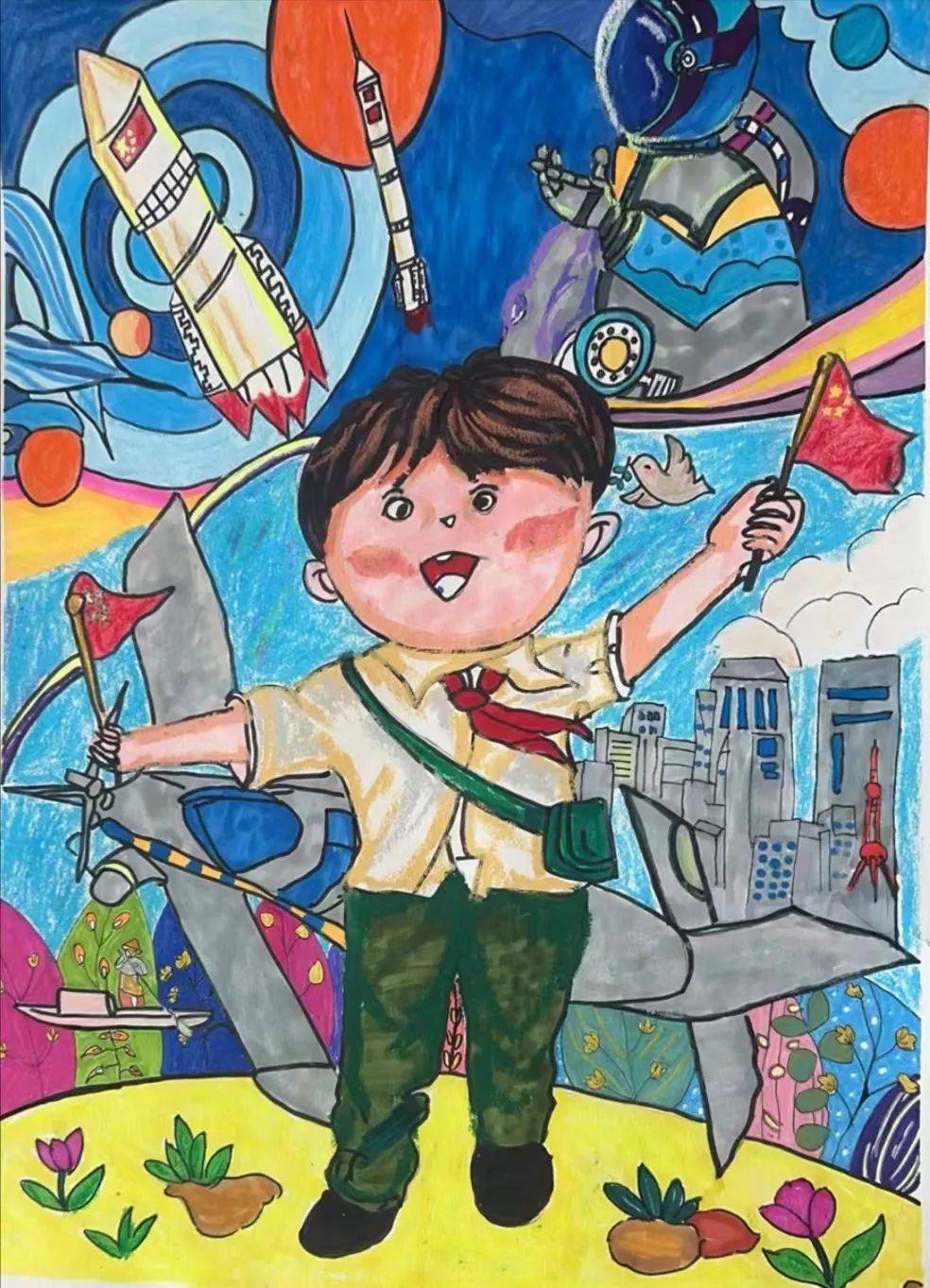 东丽区成功举办"爱国爱家 共绘未来"第三十八届中小学书画大赛活动