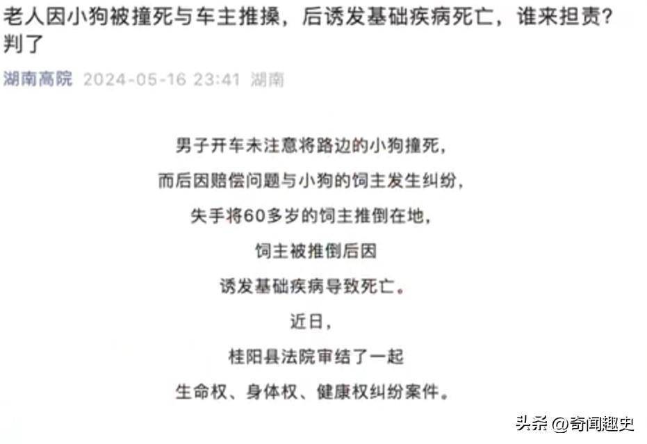 后推倒狗主致其死亡 网友:养狗人士先管好自己的狗_理性_生命_事件