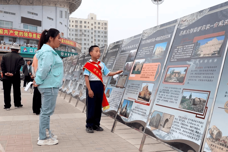 临泽县开展"5·18国际博物馆日"宣传活动