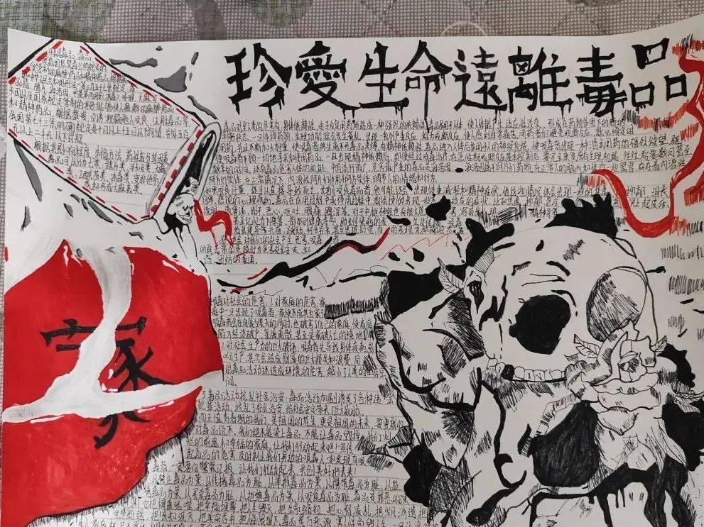 笔尖发"声" "画"里禁毒_贵州省_江口县_毒品