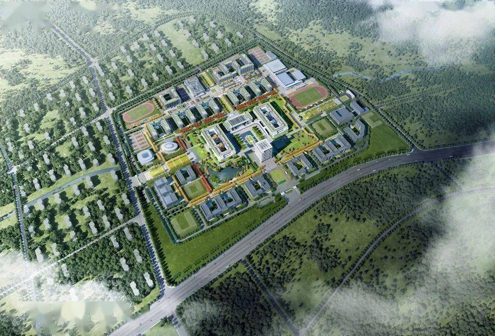 中国矿业大学徐海学院校园选址位于铜山区大学路西侧,总用地面积约