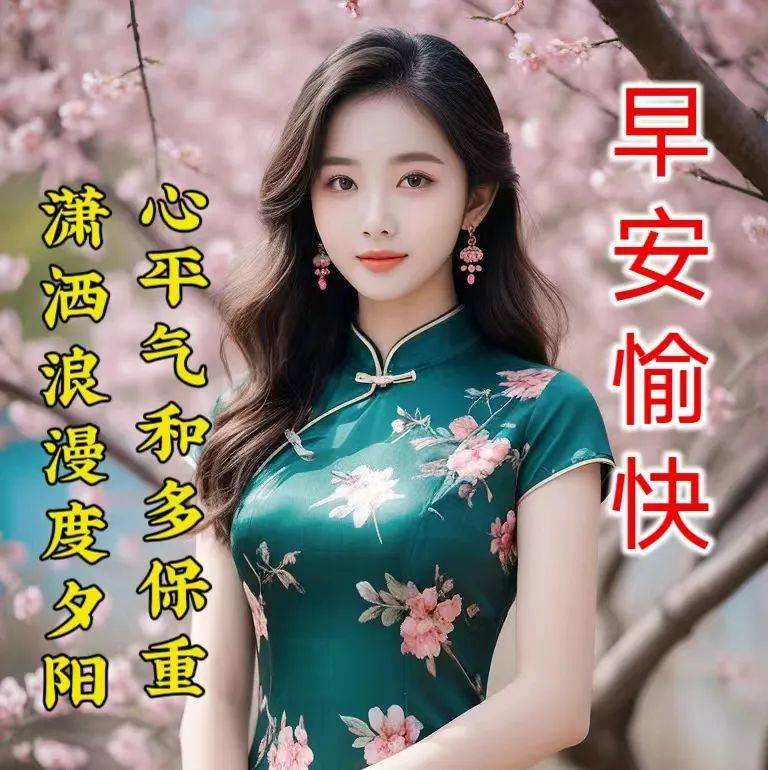 朋友圈早上好早安问候图片,创意好看的清晨祝福风景图片