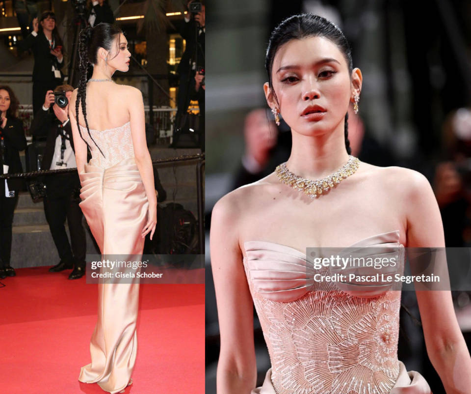 戛纳三天,关晓彤被抢镜,张天爱,钟楚曦蹭红毯,艾玛斯通还是赢家