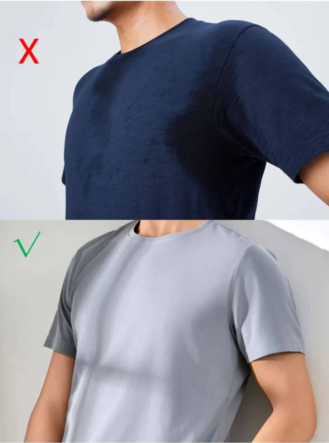 夏天穿"它"凉感黑科技t恤,排汗吸湿,透气清爽不闷热