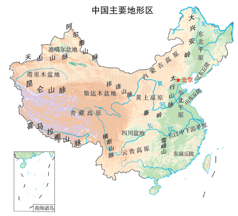 中国地理图库大全,高清 100张!