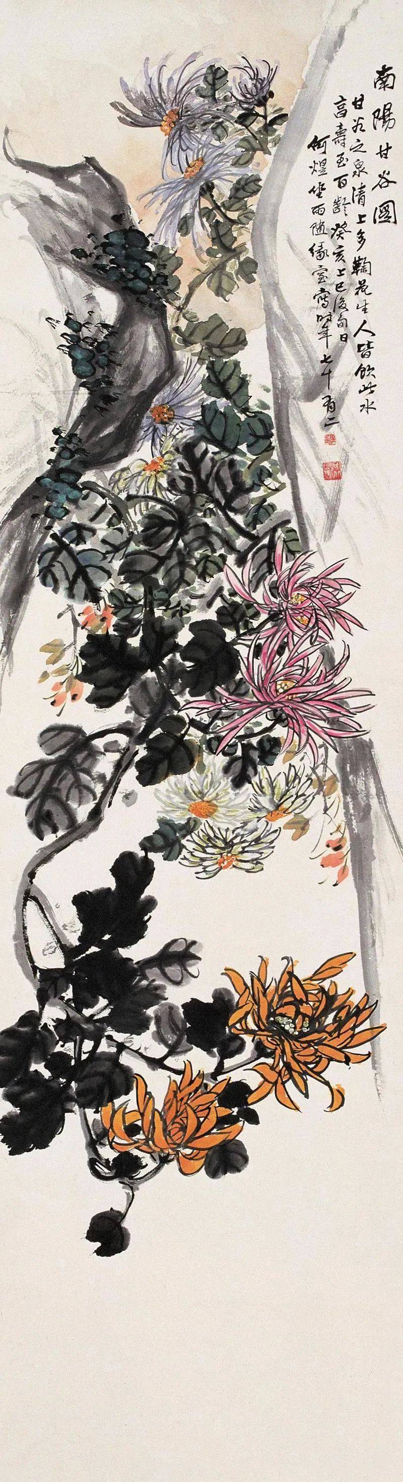 这写意花鸟:清润典雅_国画_上海_朱梦庐