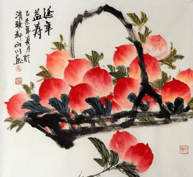 师从著名画家孙其峰,萧朗.