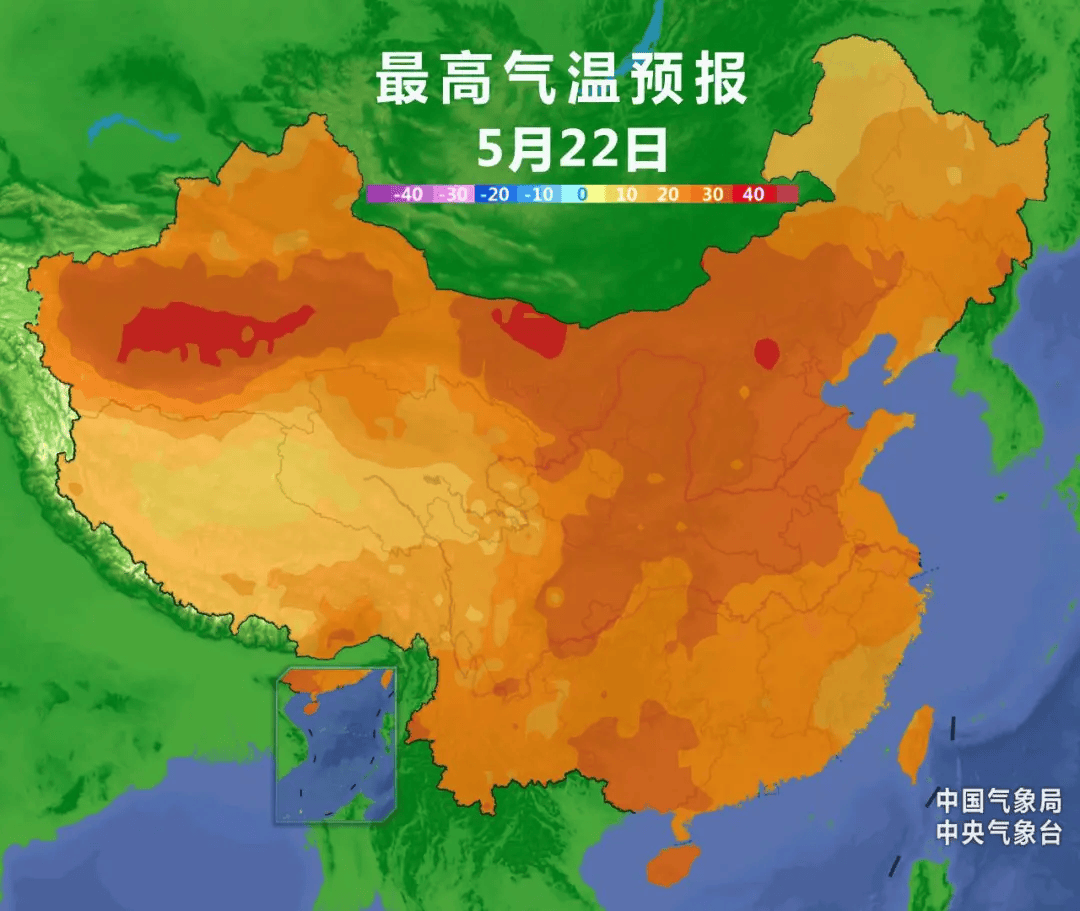 高压脊天气图片