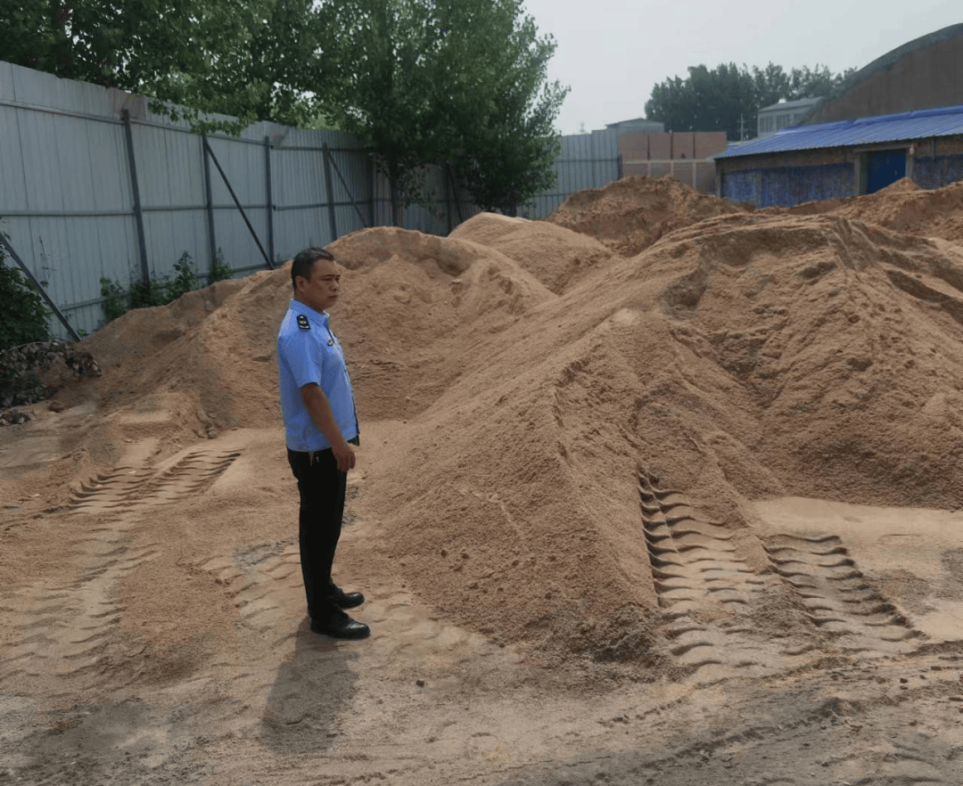 【攻坚在行动】杞县环委办组织开展砂石料场执法检查