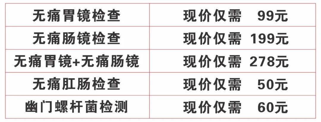 5月29日是世界肠道健康日!胃肠镜检查优惠来了,今天开始!
