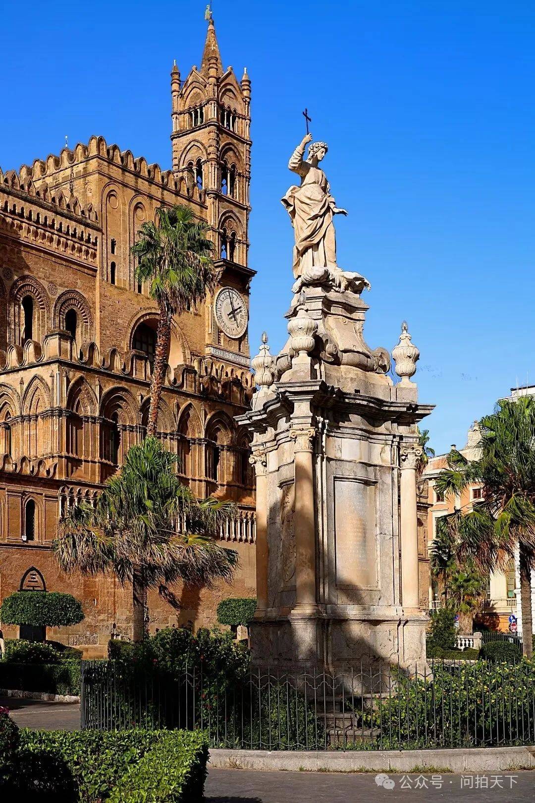 帕勒莫大教堂的雕塑(世遗系列38)