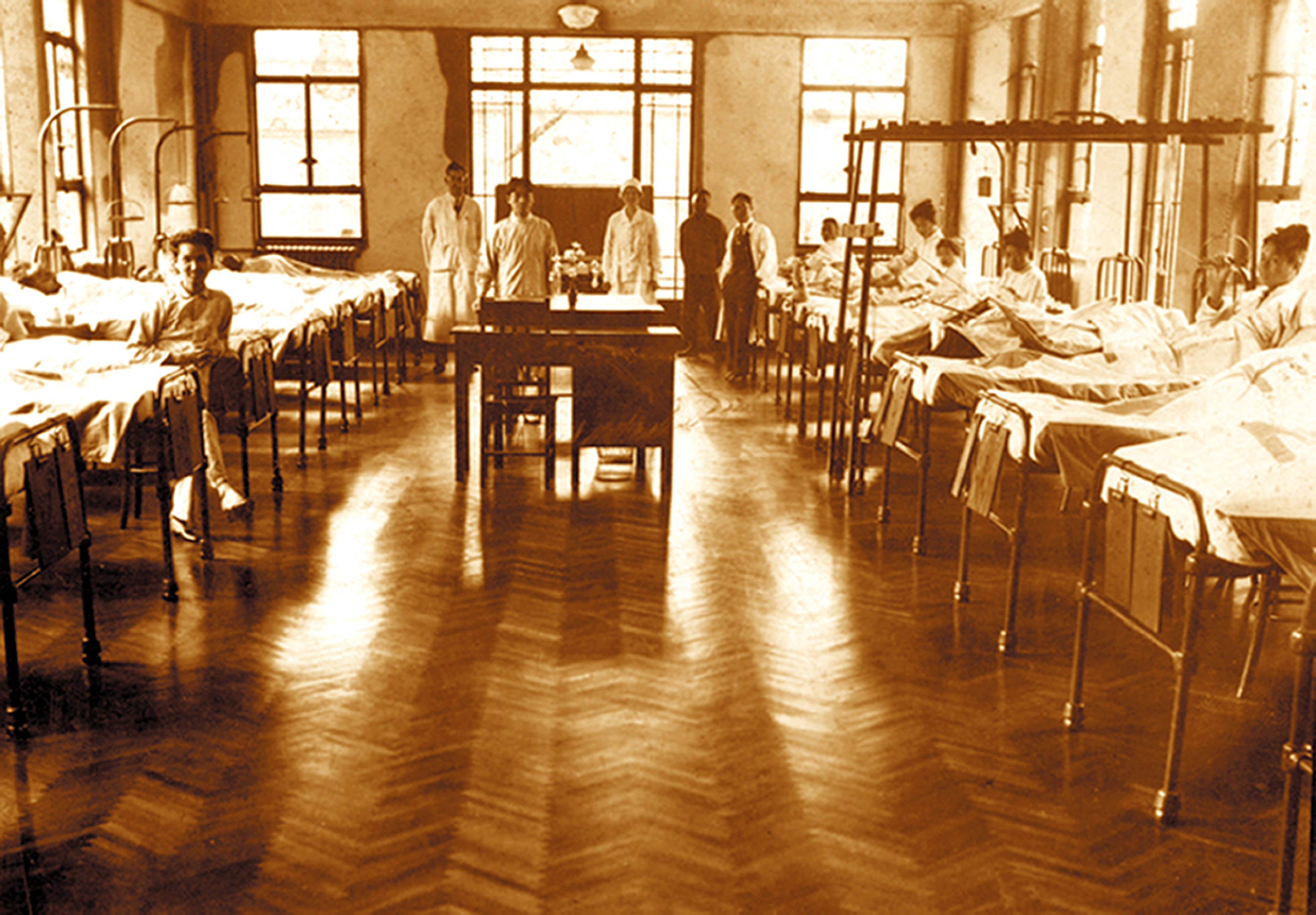 老病房木门脚下为啥藏着铜片?上海百年医院老建筑中细品"仁术济世"