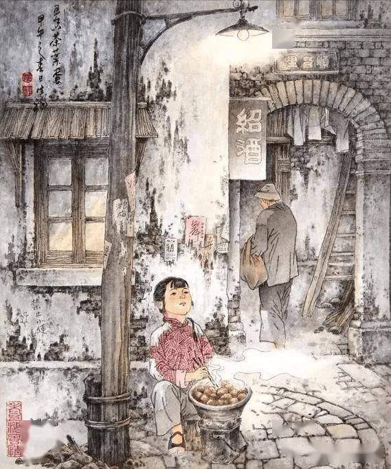 范生福笔下的老上海风情画!