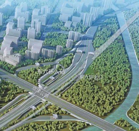 【交通】北京首座地下立交桥建设正酣 土桥立交"变形记"_东六环_隧道