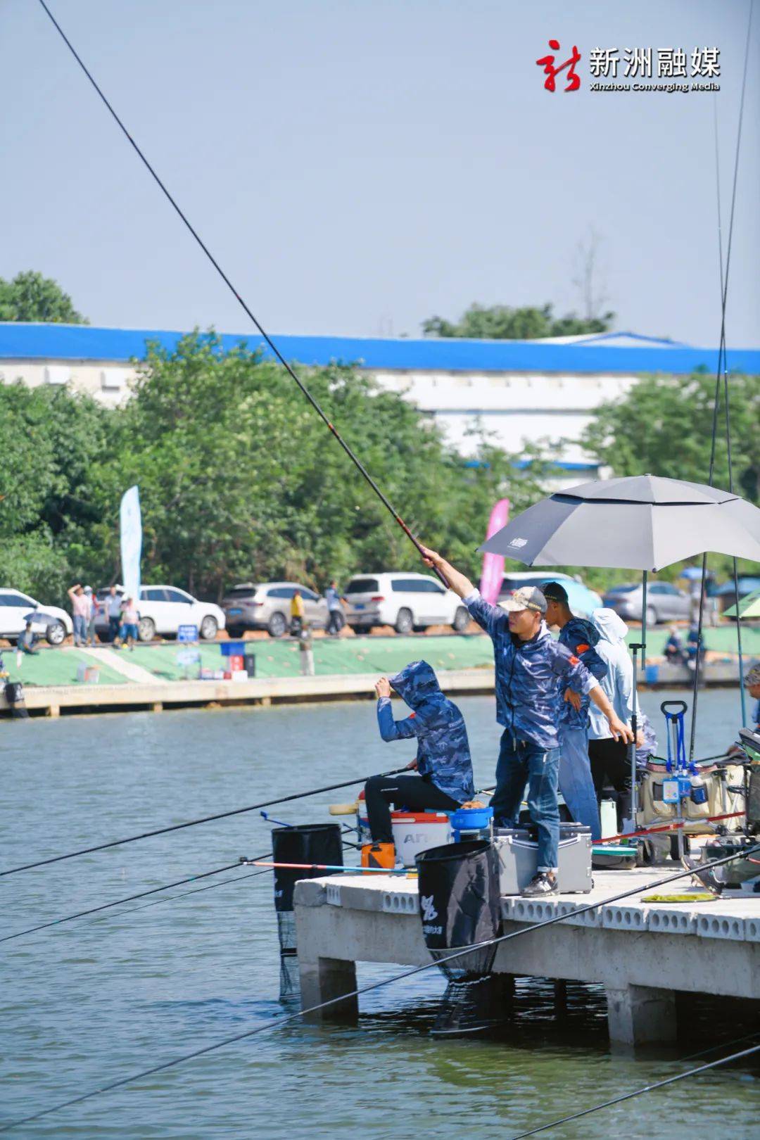 "风景优美,鱼情也好!很享受这个过程……"