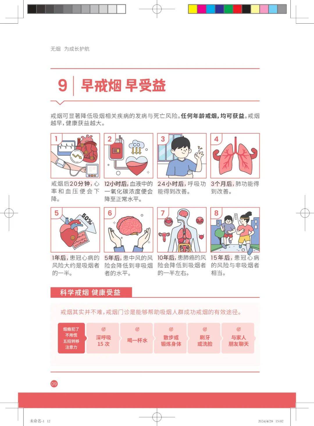 第37世界无烟日宣传栏(三)丨2024年无烟日青少年控烟宣传手册