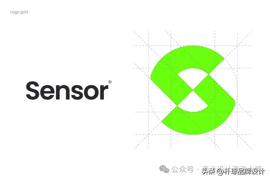 极简字母s元素logo及vi创意设计