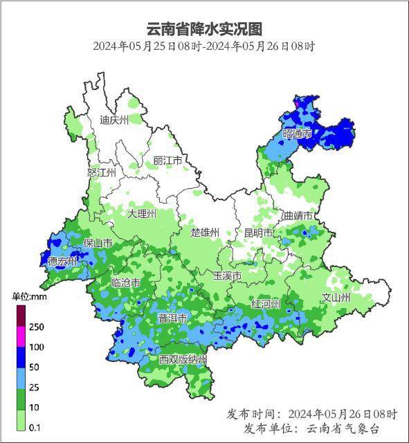 云南气候分布图图片