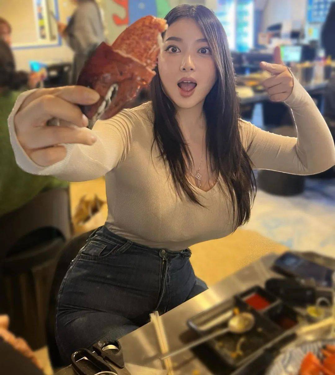 健身女神发福涨到160斤:原本挺喜欢的,现在更爱了!