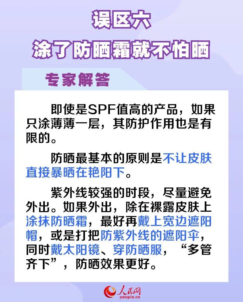 【健康山东行动】健康知识普及行动|正确防晒延缓皮肤衰老 这6个防晒
