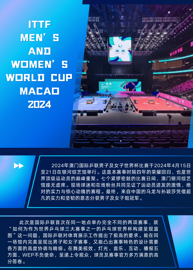 国球盛典 再绽濠镜 | wep见证世界杯荣耀归来