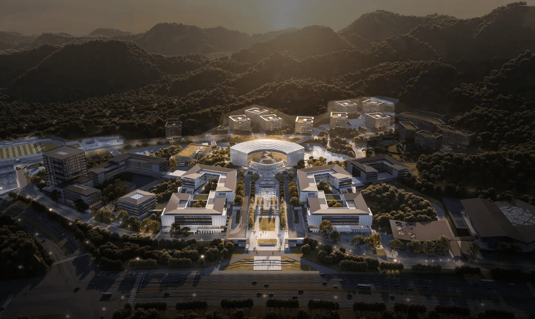 杭州职业技术学院新安江校区开工建设 姚高员宣布开工_杭职院_发展_建德市