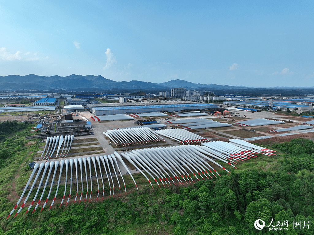 江西芦溪:风电叶片产销两旺_萍乡_中材科技_频道