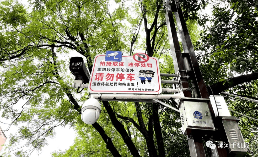 漯河：353处违停抓拍设备即将启用！_交叉口_舟山路_小区