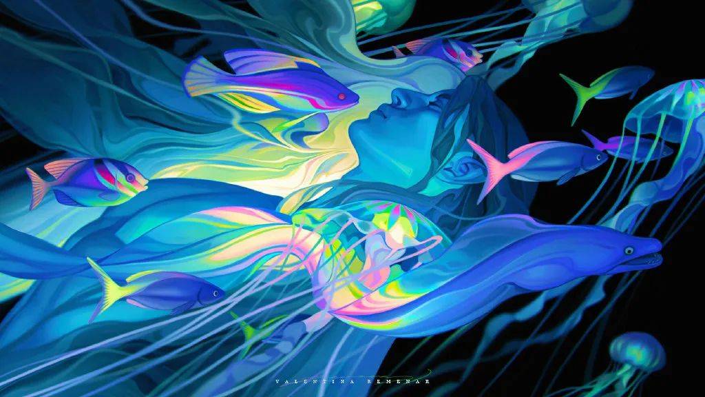 他山之石·艺‖克罗地亚插画家valentina,喜欢涂鸦,轻松拿捏各种风格