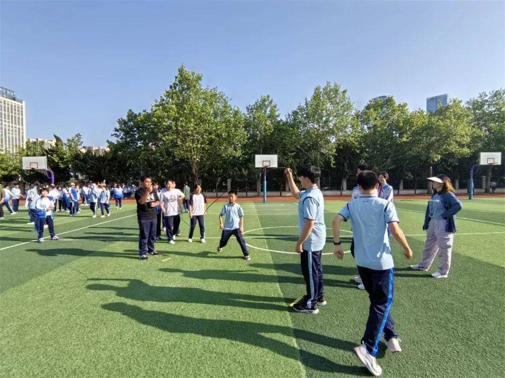 【五三61 体育活动】青春盛放 "绳"彩飞扬——暨八年级跳绳比赛