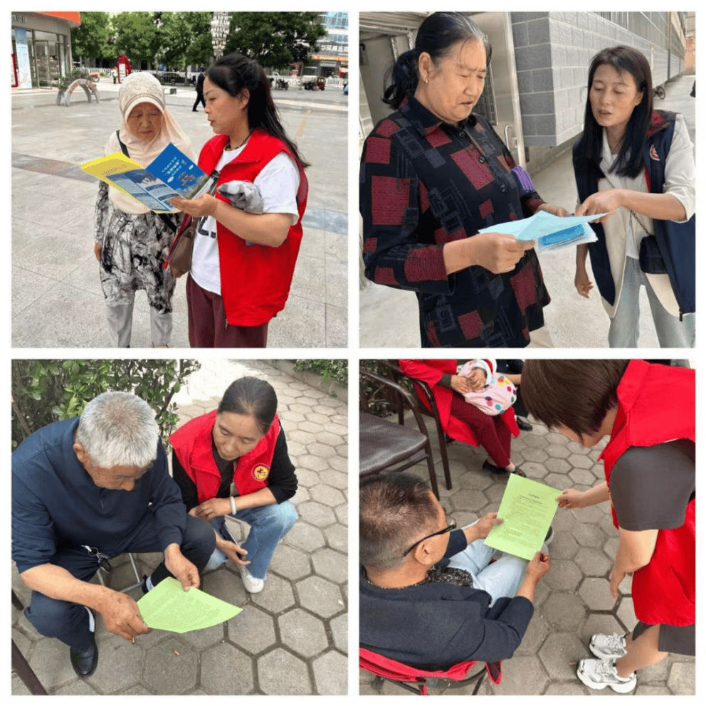 医疗救助"送上门——中街街道新民路社区扎实开展医疗救助政策宣传