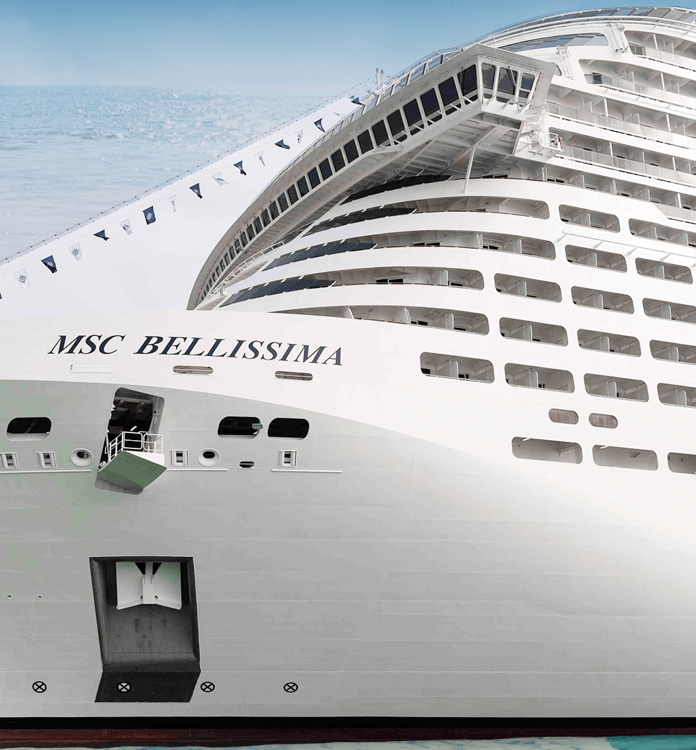 亚洲top邮轮msc荣耀号,玩转450000㎡海上城堡,吃住玩一价全包!