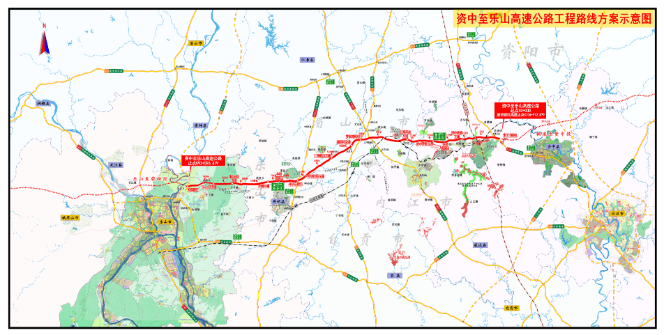 三大高速详细路线图图片