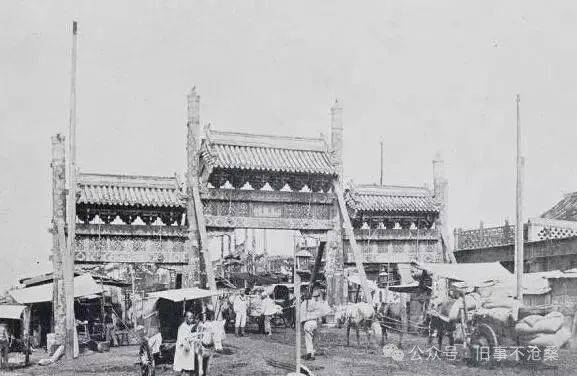 旧事照片:清末北京的街道老照片