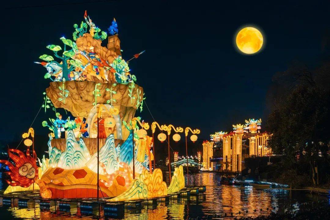 鸠兹古镇升级鸠兹夜游演艺小镇,启幕夜游新纪元!