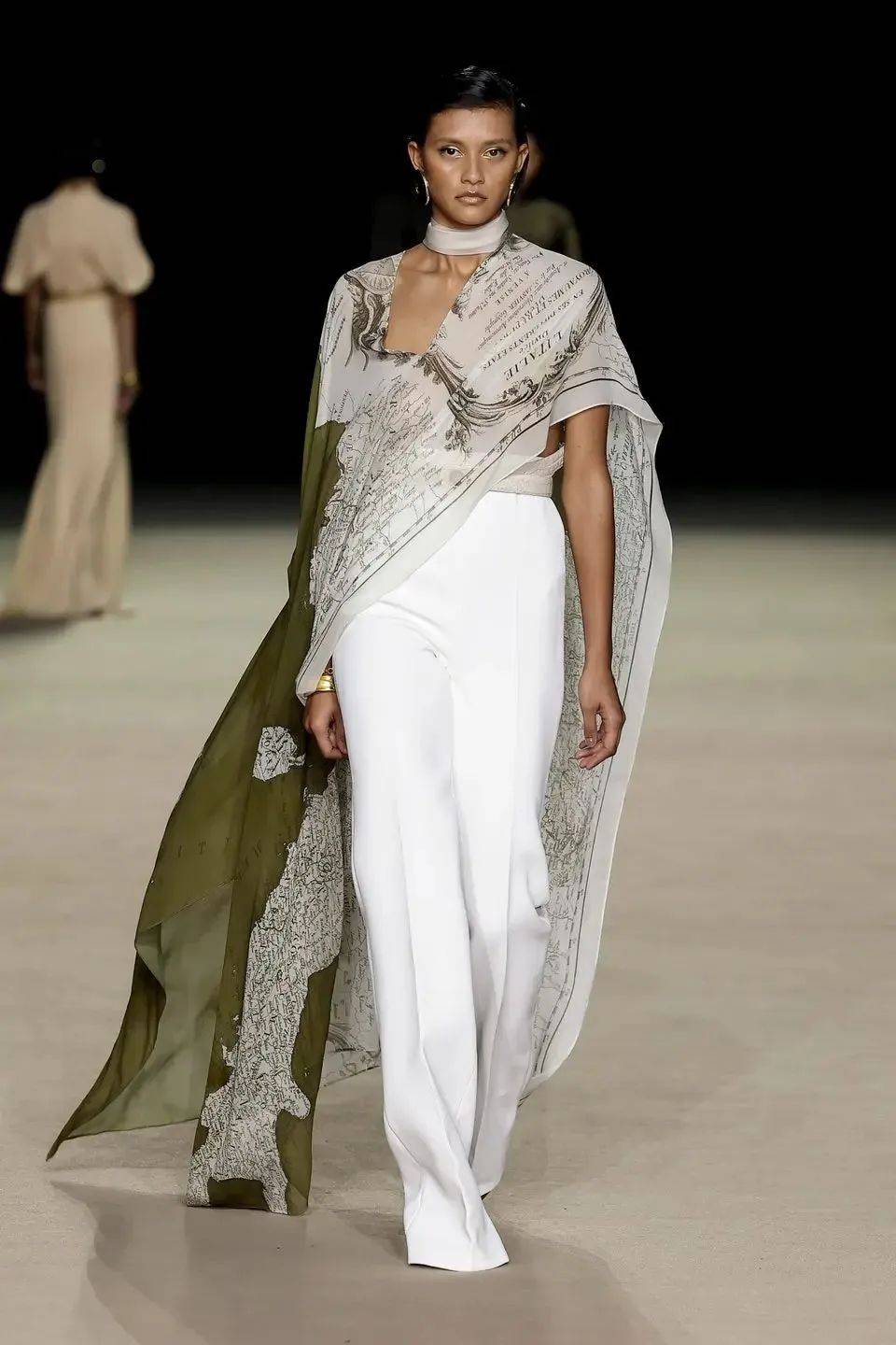 透视,薄纱,黑丝 | carla zampatti 2025春夏