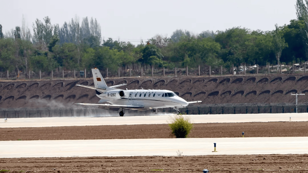 兰州中川国际机场三期扩建工程飞行校验正式启动_飞机_工作_系统