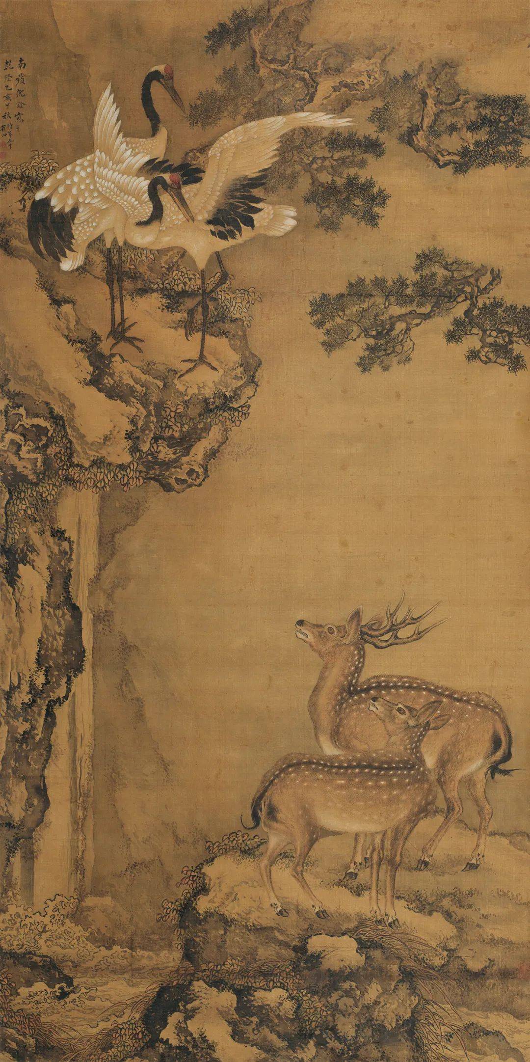清代宫廷风格绘画作品 | 中贸圣佳2024春拍