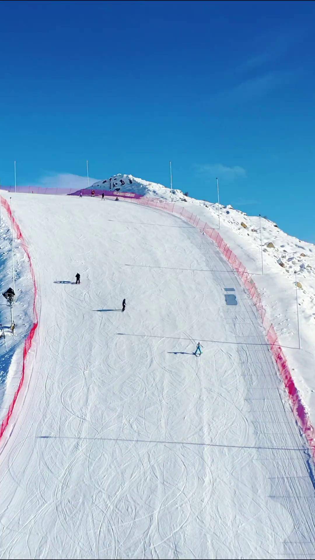 这谁顶得住啊?家人们 滑雪 将军山滑雪场 高山滑雪 美景